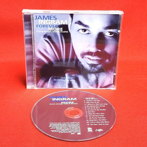 James Ingram Forever More Love Songs Hits & Duets CD 1999 - Picture 6 of 7